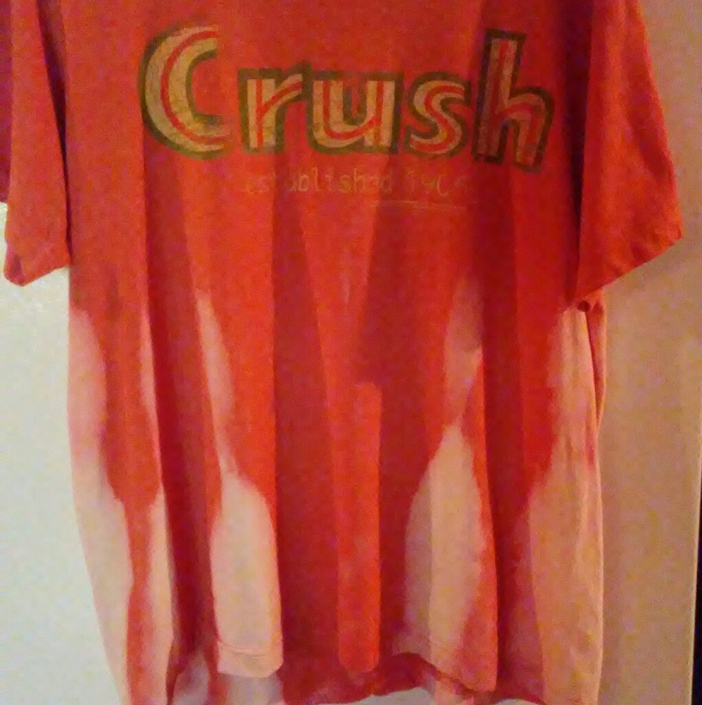 Crush t shirt bleach thrashed